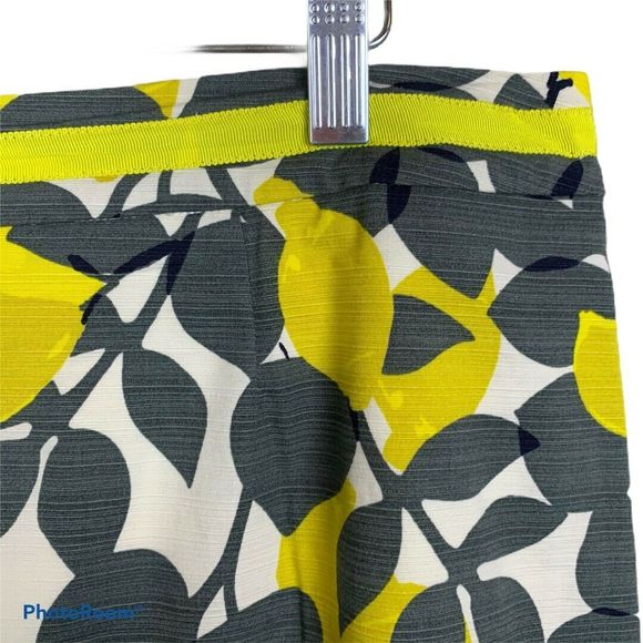 Boden Pencil Lemons Floral Modern Size 14R Skirt - Picture 2 of 8